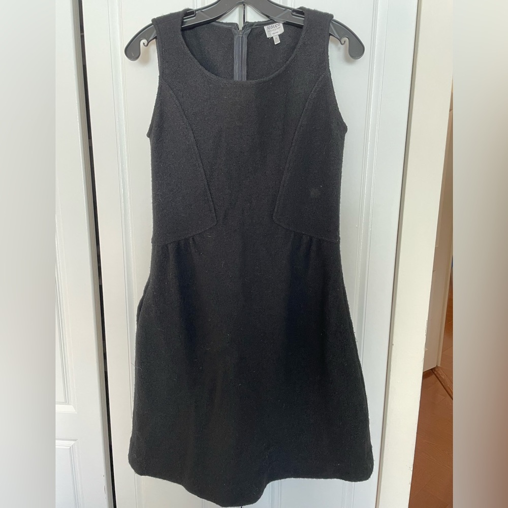 FABULOUS Armani Collection Black A-Line Dress-Size